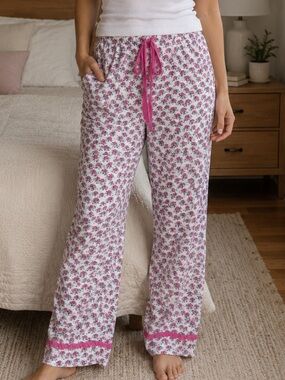 Victoria’s Secret Pink Elephant Pajama Lounge Pants Size Medium Y2K